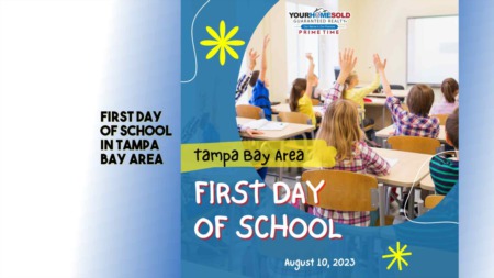 First Day of School in Tampa Bay Area