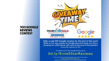 100 Google reviews contest