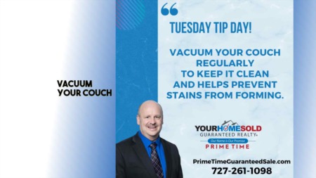 Vacuum your couch