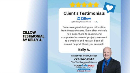 Zillow Testimonial By Kelly A