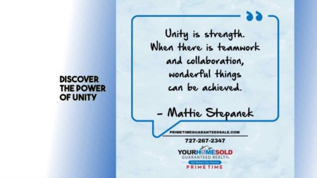 Discover the power of unity