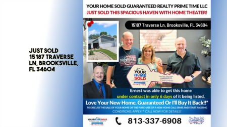 Just Sold! - 15187 Traverse Ln, Brooksville, FL 34604