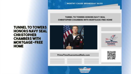 Tunnel to Towers Honors Navy SEAL Christopher Chambers with Mortgage-Free Home
