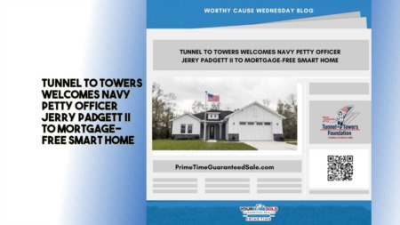 Tunnel to Towers Welcomes Navy Petty Officer Jerry Padgett II to Mortgage-Free Smart Home