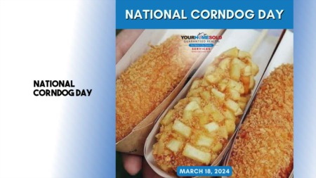 National Corndog Day with a crunchy bite