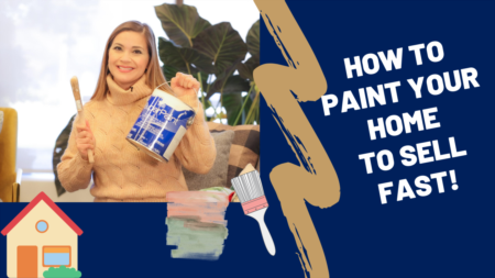 Paint your home to sell quickly! 
