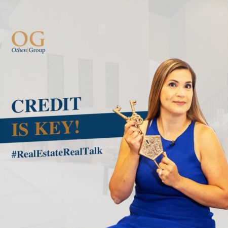 Credit is key in real estate!