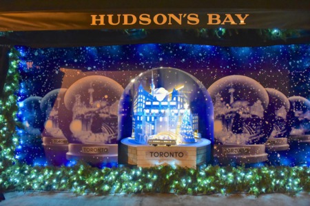 Hudson's Bay Holiday Windows