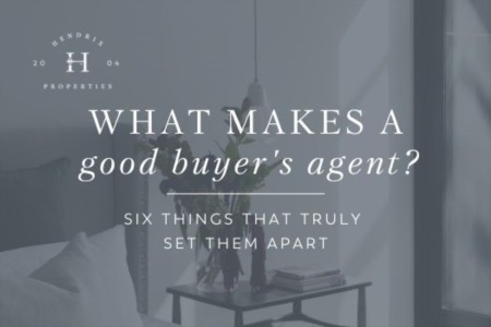 What makes a Good buyer's agent?