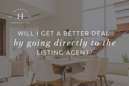 Will I get a better deal on a home if I go directly to listing agent?