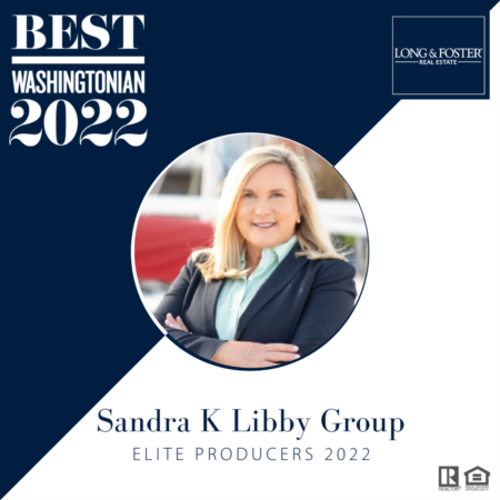 The Sandra K. Libby Group Recognized by Washingtonian Magazine's Best of 2022 Real Estate
