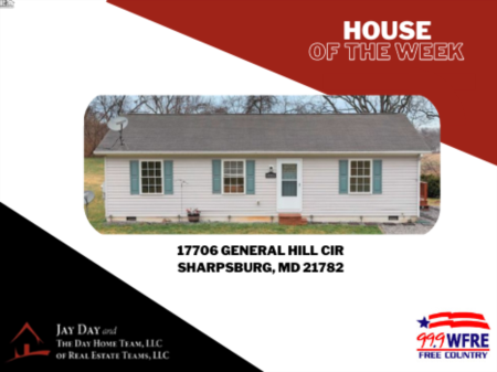 House of the Week- 17706 General Hill Cir Sharpsburg, MD