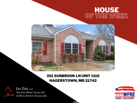 House of the Week- 351 Sunbrook Ln #110 Hagerstown, MD