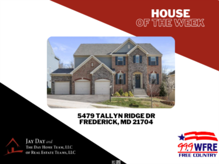 House of the Week- 5479 Tallyn Ridge Dr Frederick, MD