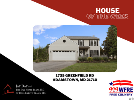 House of the Week - 1735 Greenfield Rd, Adamstown, MD