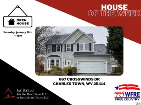 House of the Week- 667 Crosswinds Dr, Charles Town, WV