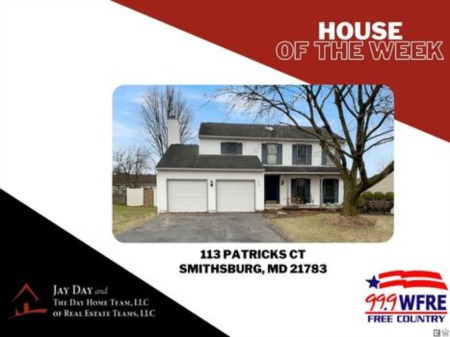 House of the Week - 113 Patricks Ct Smithsburg, MD 21783