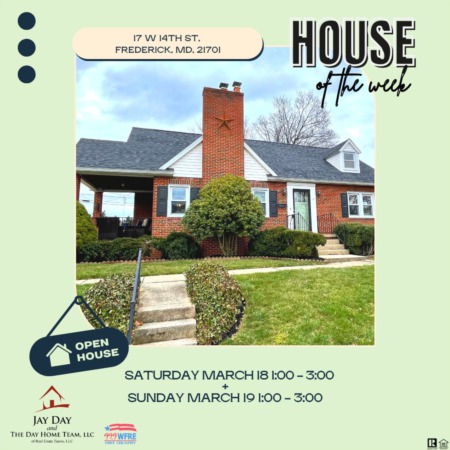 House of the Week 17 W 14TH St Frederick, MD 21701