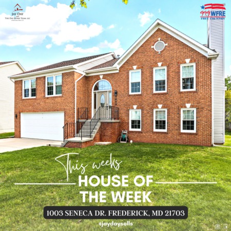 House of the Week 1003 Seneca Dr Frederick, MD 21703