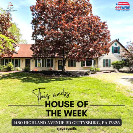 House of the Week 1480 Highland Avenue Rd Gettysburg, PA 17325