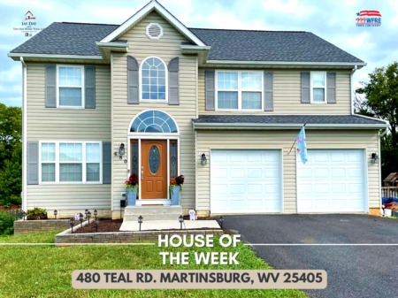 House Of The Week - 480 Teal Rd N Martinsburg, WV 25405