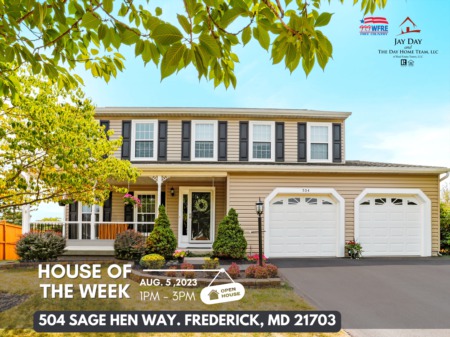 House Of The Week - 504 Sage Hen Way Frederick, MD 21703