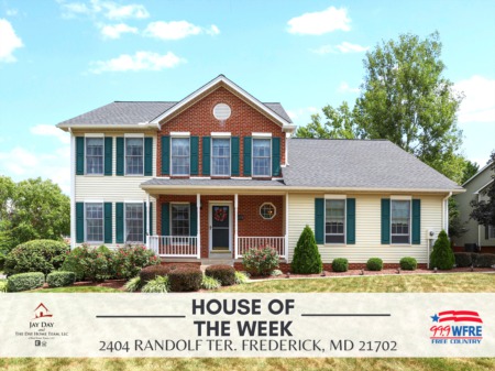 House Of The Week - 2404 Randolf Terrace Frederick, MD 21702