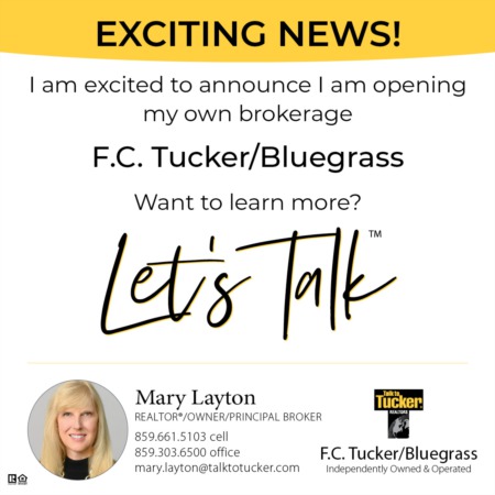 Announcing the Opening of F.C. Tucker Bluegrass!