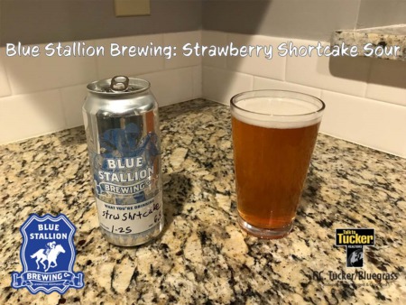 Local Beer: Blue Stallion Strawberry Shortcake Sour