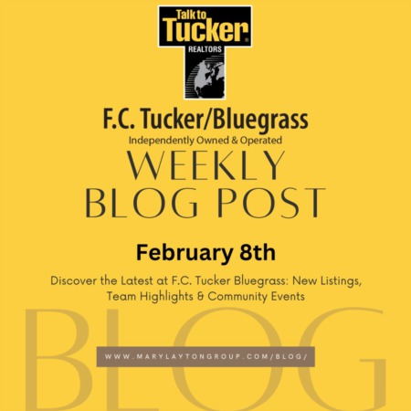 Weekly Update: The Latest News and Listings from F.C. Tucker Bluegrass