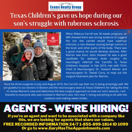 Texas Children’s gave us hope during our son’s struggle with tuberous sclerosis