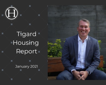 Tigard Housing Report for January 2021