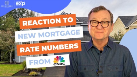 Gregory reacts to CNBC's new article about mortgage demands jumping up 28% in one week and interest rates falling to the lowest rate since September of 2022