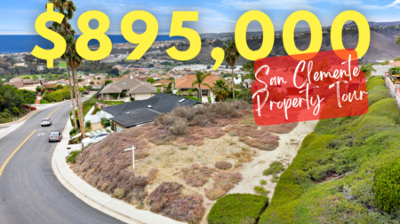 Tour a $895,000 Ocean View Lot Minutes from the Beach | New Construction in San Clemente