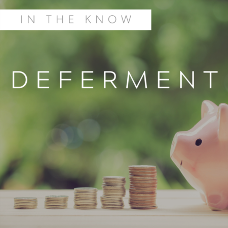 What is Payment Deferment