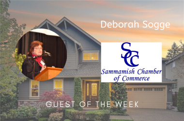 Support for local business: Sammamish Chamber of Commerce RealTalk Ep 50 w/Deb Sogge