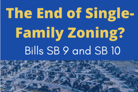 California's New Housing Laws: The End of Single- Family Zoning?