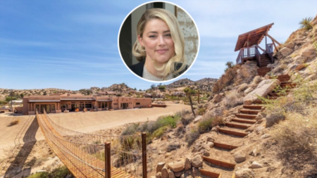 Amber Heard Off the Grid in Yucca Valley Home