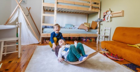 Ideas on how to create a kid's playroom that maximizes fun, creativity and learning.