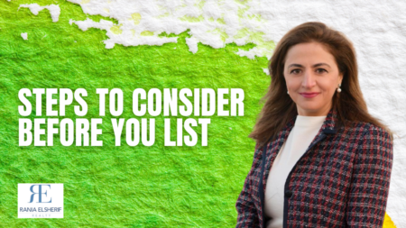 Steps to consider before sell your home