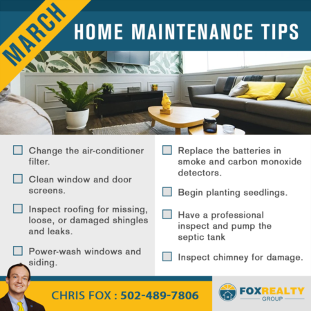 March Home Maintenance Tips
