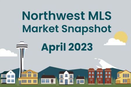 “We’re moving in a positive direction” broker says  in comments about April statistics from Northwest MLS