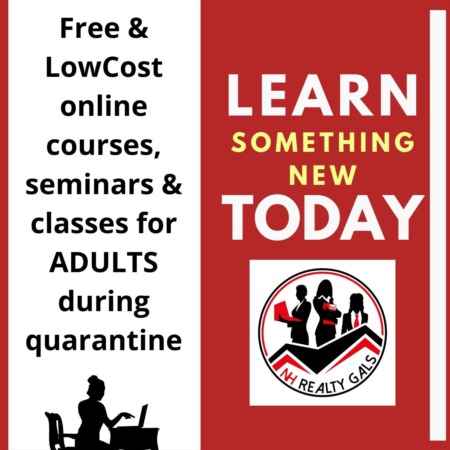 At Home Courses for Adults during Quarantine