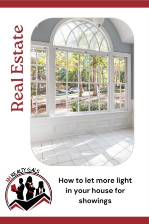 How to let more light in your house for showings
