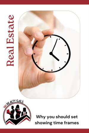 Why you should set showing time frames