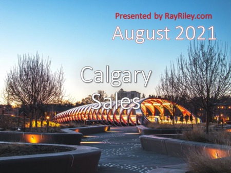 Calgary Home Sales Update August 2021