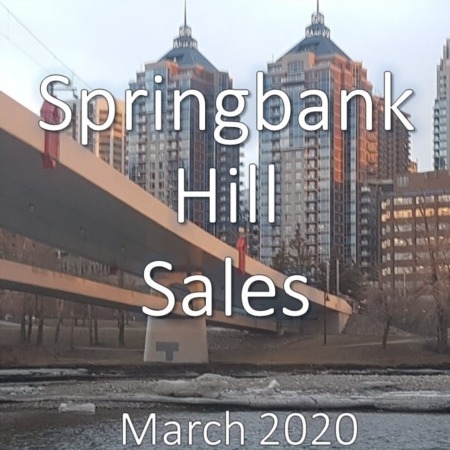 Springbank Hill Housing Market Update March 2020