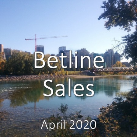 Beltline housing market update. April 2020