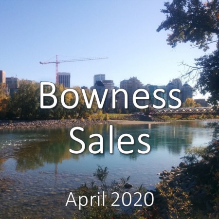 Bowness housing market update. April 2020