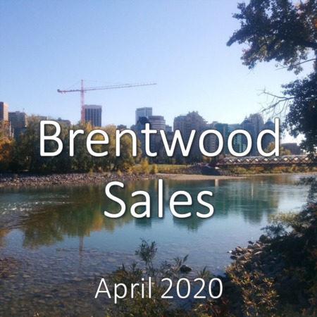 Brentwood housing market update. April 2020